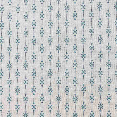 Nikolet Blue Stone - Curtain fabric, classic Blue pattern