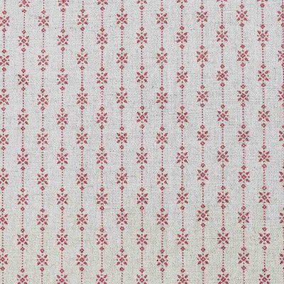 Nikolet Crimson Red - Curtain fabric, classic Red pattern