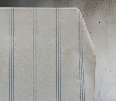 Telma Denim - Curtain fabric with Blue stripes