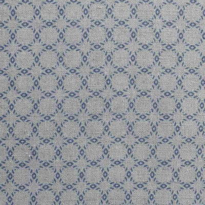 Rosalina Denim  - Blue patterned fabric