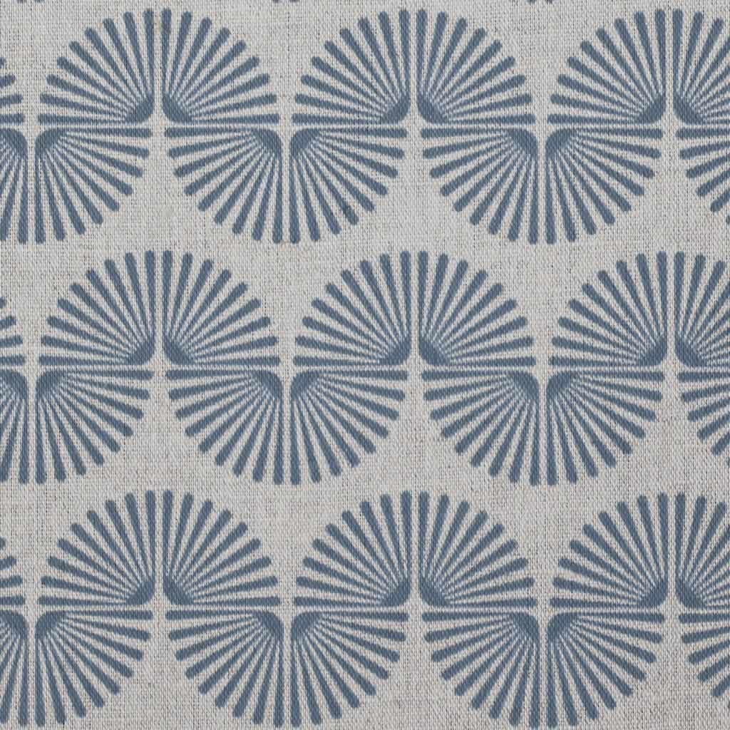Ofira Denim - Curtain fabric with Blue abstract print
