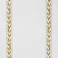 Helena Dijon - curtain fabric with Yellow striped print