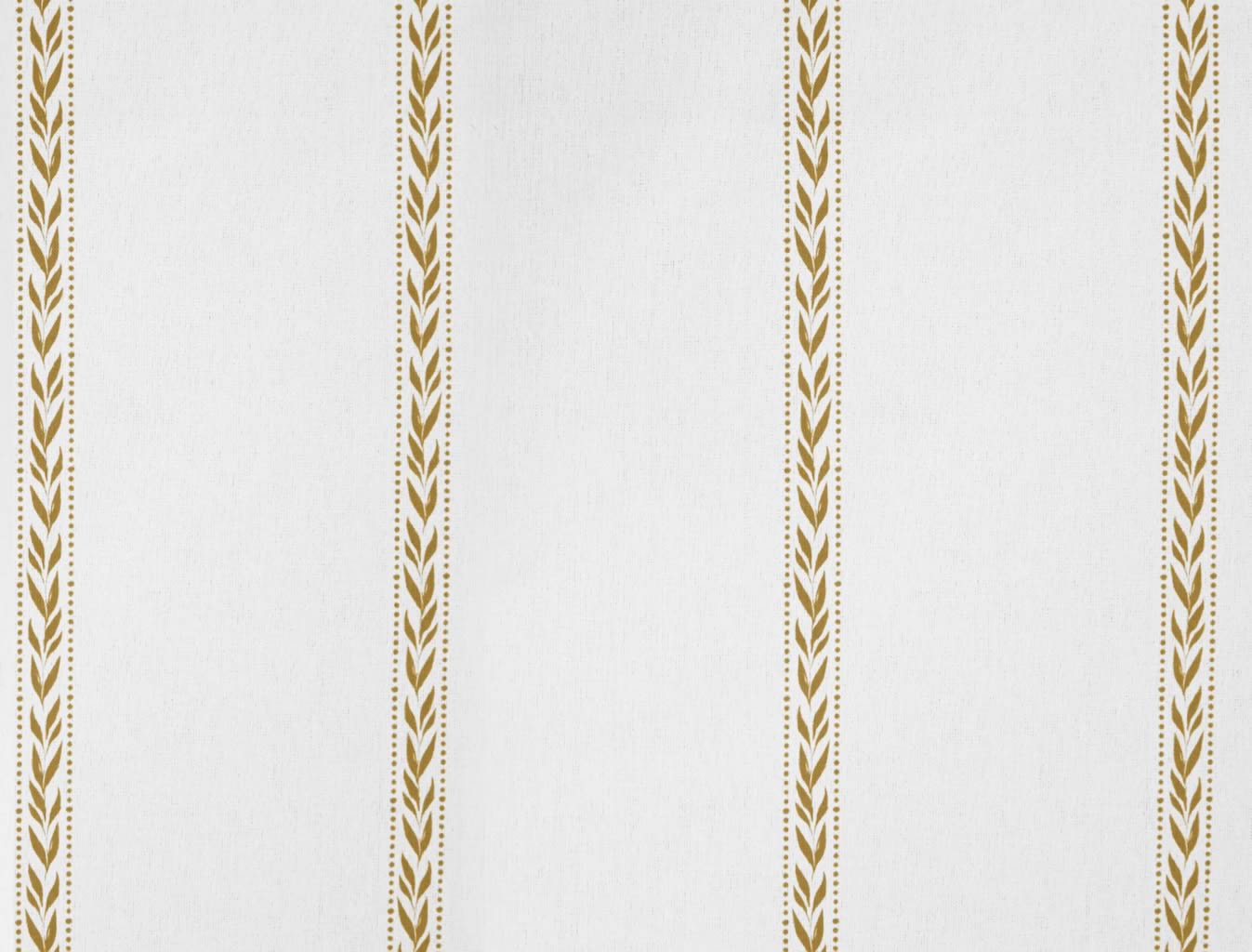 Helena Dijon - curtain fabric with Yellow striped print