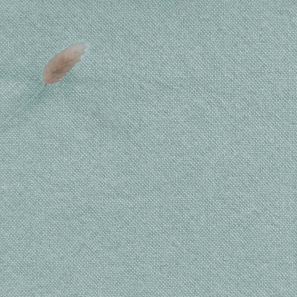 Subtle Warm Blue - Pre-washed linen upholstery fabric. Ideal for warm curtains and blinds.