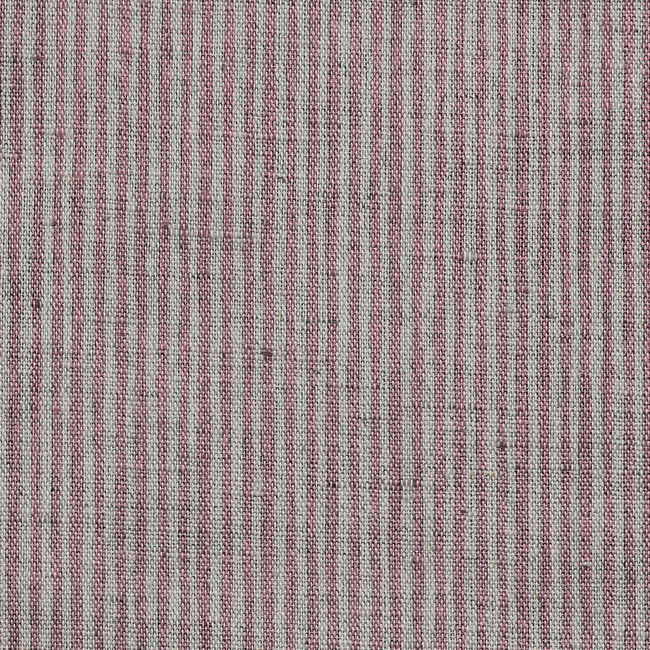 Laila Dusty Pink - Curtain fabric with Pink stripes