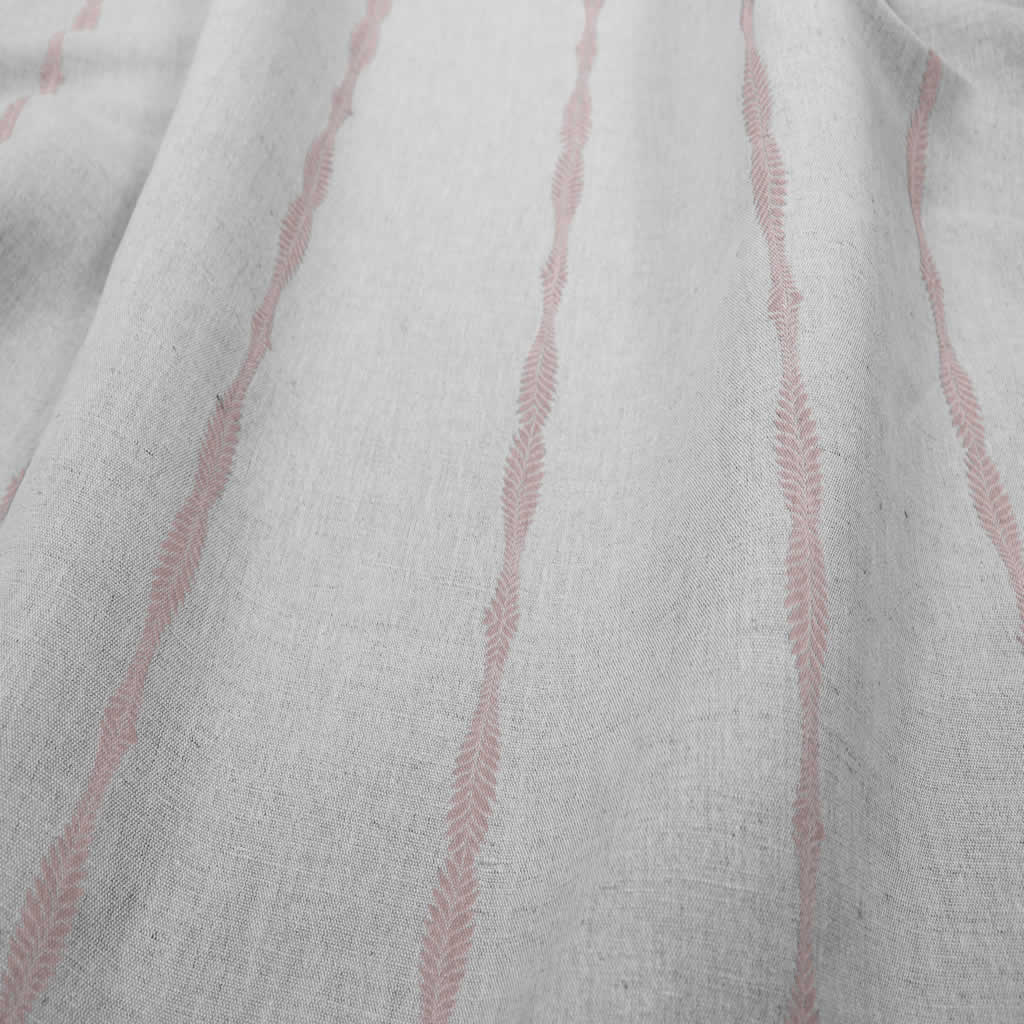 Irina Dusty Pink - Curtain fabric with Pink abstract print