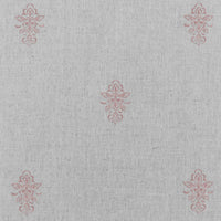 Lisana-NAT Dusty Pink - Curtain fabric with Pink abstract print