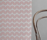 Ofira Dusty Pink - Curtain fabric with Pink abstract print