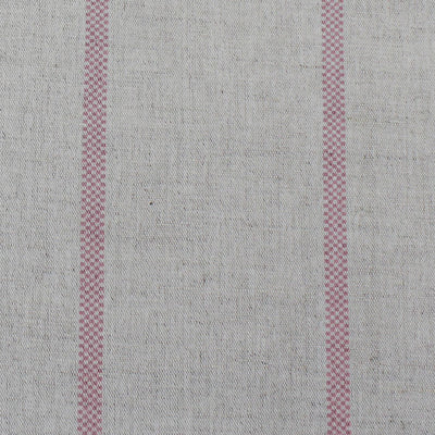 Ronja Dusty Pink - Curtain fabric with Pink stripes