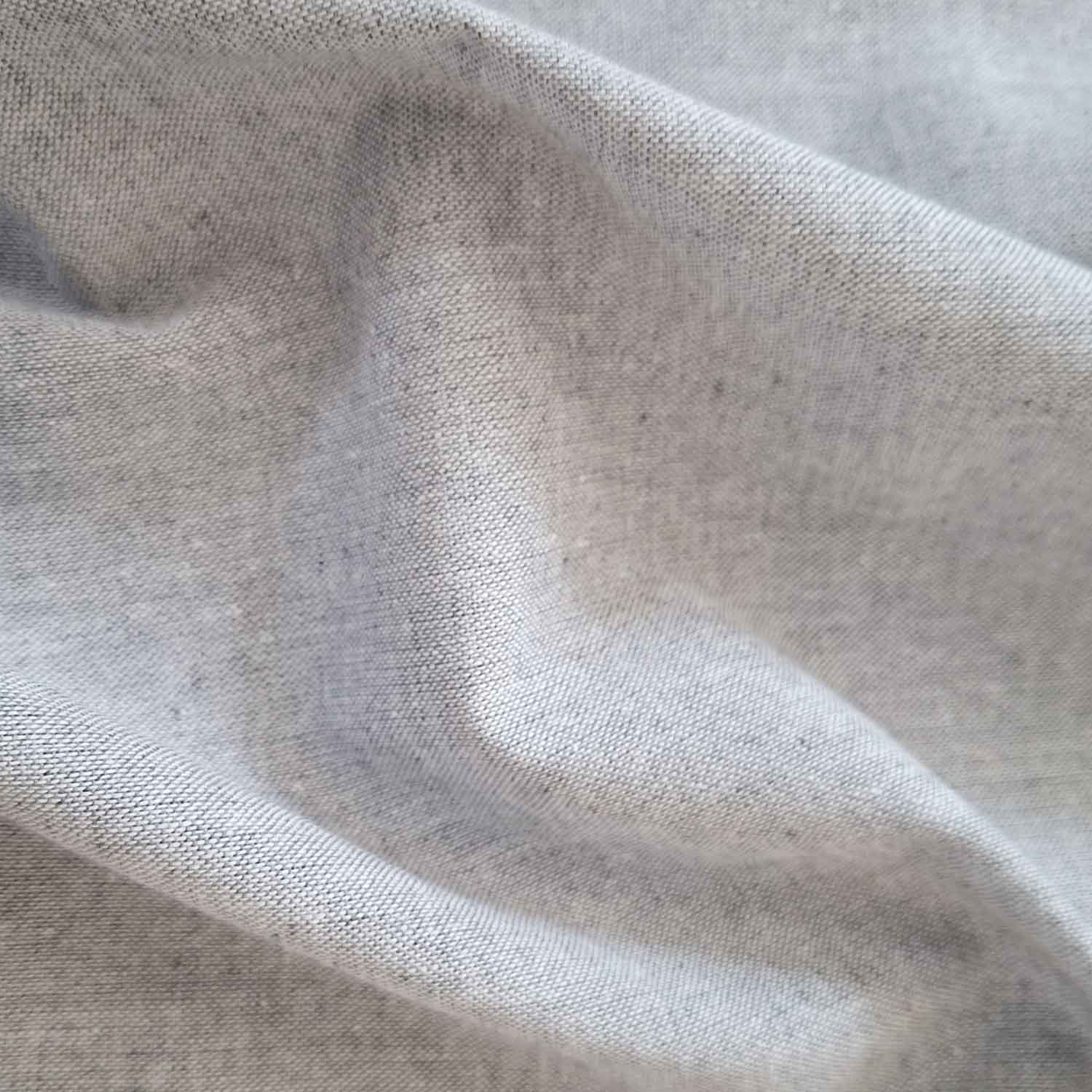 Gina Dove Grey - Grey Linen fabric
