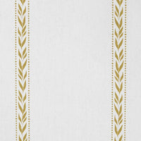 Helena Gold Rod - curtain fabric with Yellow striped print