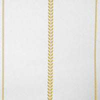 Berit Gold Rod - curtain fabric with Yellow striped print