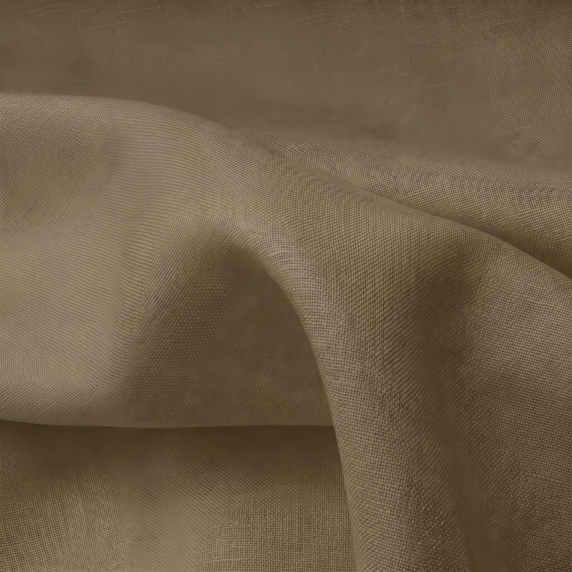 Khaki Green Linen fabric - 100% Linen. Linara Khaki by Ada & Ina