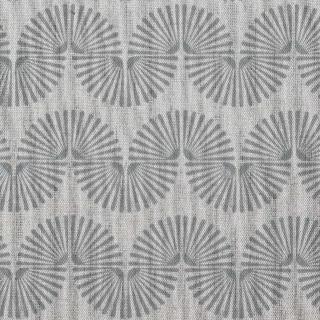 Ofira Greige - Curtain fabric with Grey abstract print