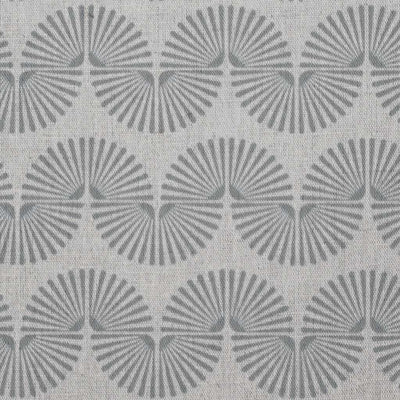 Ofira Greige - Curtain fabric with Grey abstract print