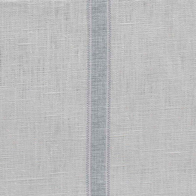 Rune Greige - vertical grey tone striped fabric.