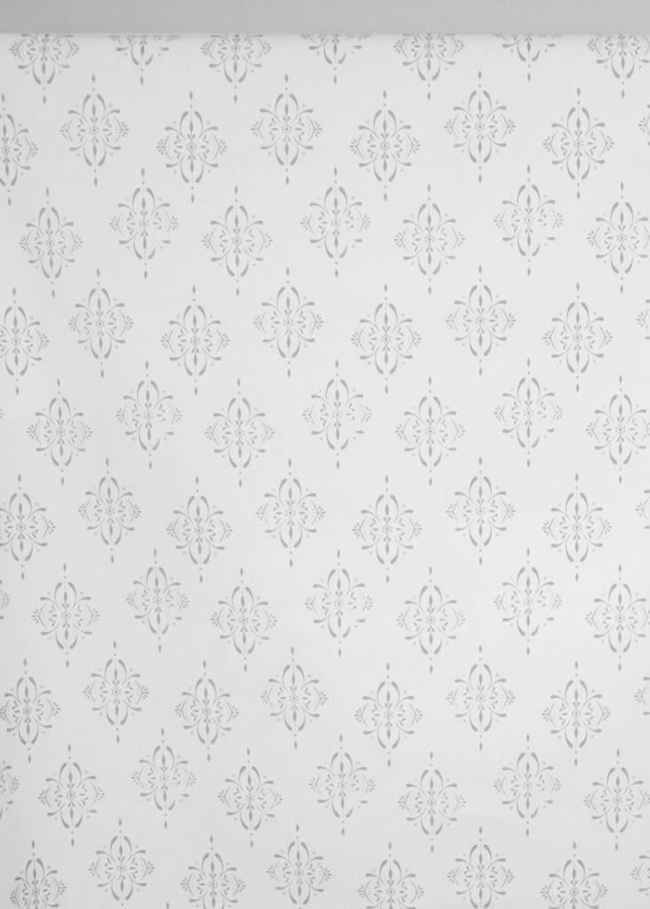 Britt Greige Clay - curtain fabric with Dusty Grey abstract print