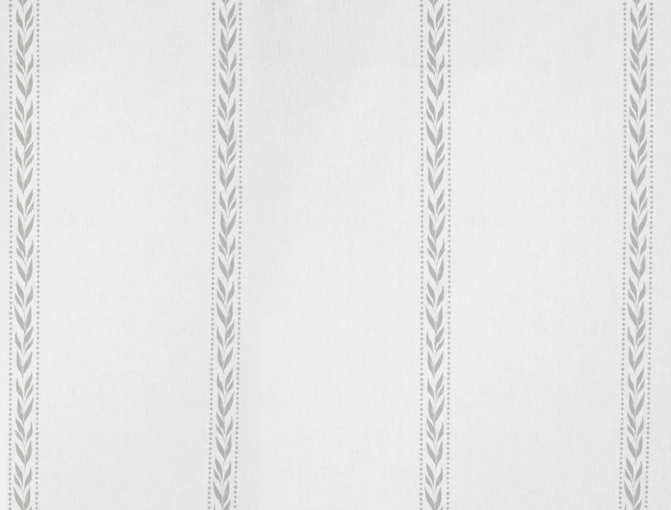 Helena Greige Clay - curtain fabric with Dusty Grey striped print