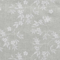 Merisa Grey Sand- Curtain fabric with Botanical Print