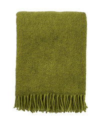 Lambswool Throw - Gulliver Green
