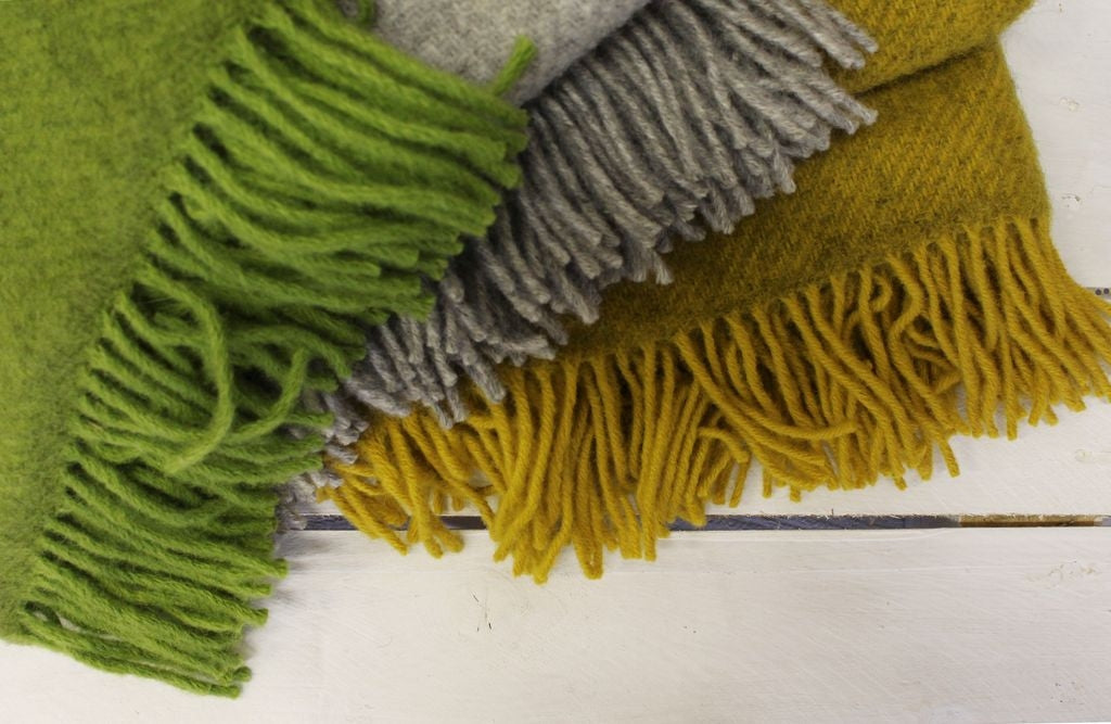 Lambswool Throws - Gulliver colours