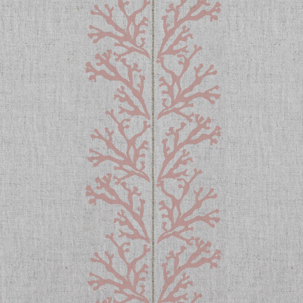 Hensley Dusty Pink - Curtain fabric with Pink abstract print