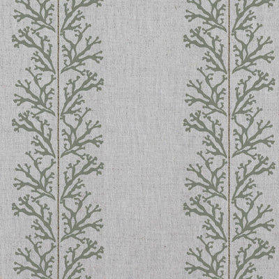 Hensley Moss - Curtain fabric with Green abstract print