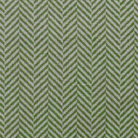 Hugo Parrot Green - Curtain fabric, abstract Green herringbone pattern