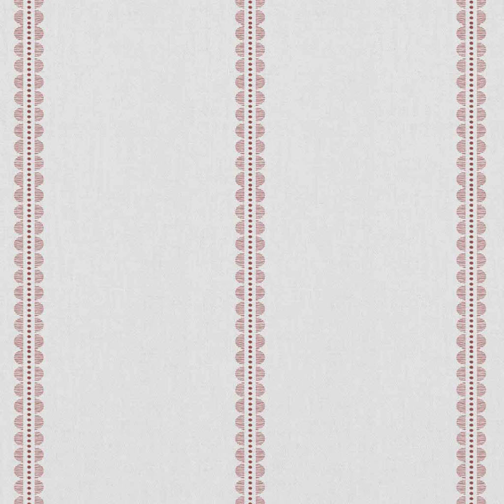 Imogen Dusty Pink - curtain fabric with Pink striped print
