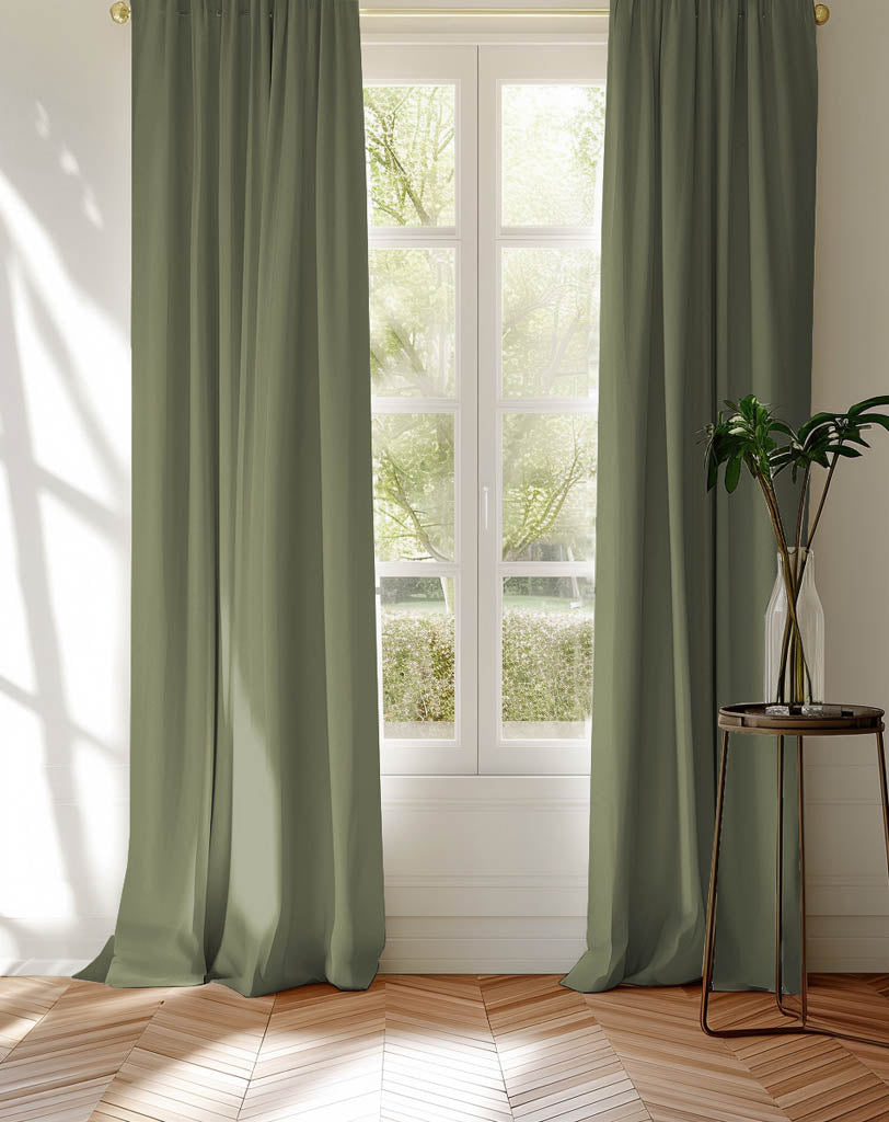 Amara Ivy curtains, detail photo.