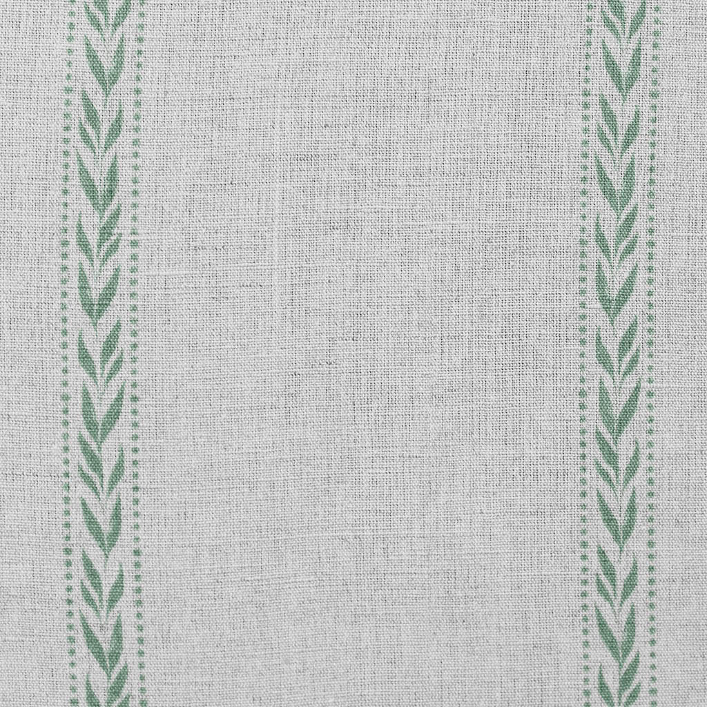 Helena-NAT Jade Mist - Curtain fabric with Green pattern print