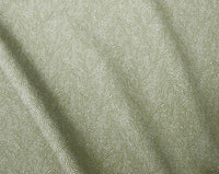 Alma Khaki - Curtain fabric with Green botanical print