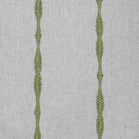 Irina Khaki - Curtain fabric with Green abstract print