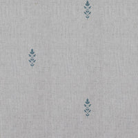 Asli Marine - Natural fabric with classical Blue pattern