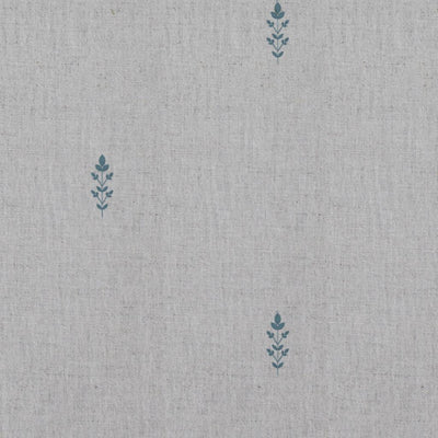 Asli Marine - Natural fabric with classical Blue pattern
