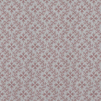 Pink Abstract Linen Curtain Fabric - Unica Dusty Pink - Natural base fabric.