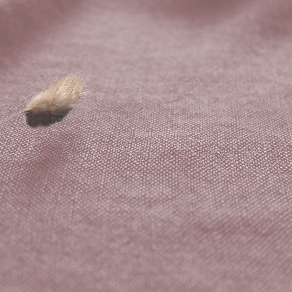 Marian Rose Ash - Beautiful Pink Linen upholstery fabric