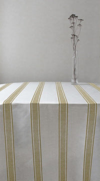 Bella Gold Rod - Curtain fabric with Yellow stripes