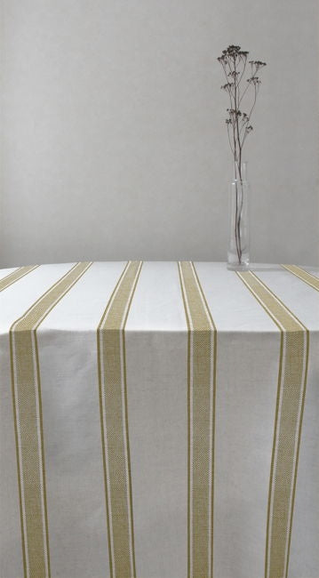 Bella Gold Rod - Curtain fabric with Yellow stripes