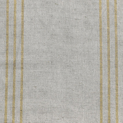 Telma Mustard - Linen Cotton fabric with Yellow stripes