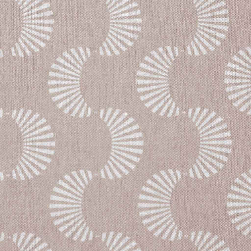 Naja New Blush - Curtain fabric with Pink abstract print