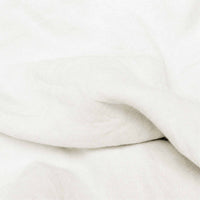 Off white Linen Fabric - close-up. Mariana Off-white  by Ada & Ina