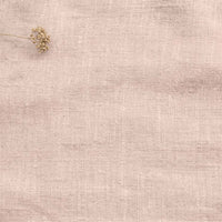 Pale Pink Linen fabric - pre-washed 100% linen. Bianco Misty Rose by Ada & Ina.