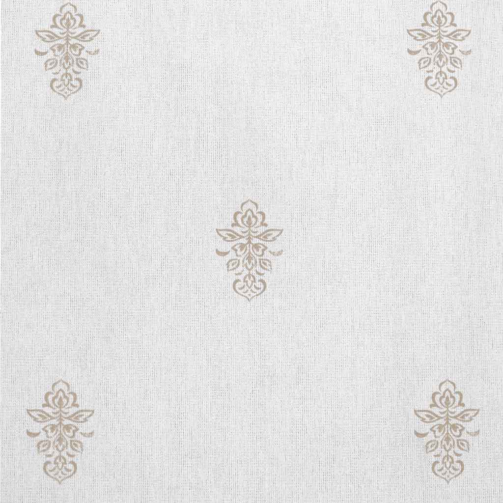 Lisana Pastel Brown - Curtain fabric with Brown abstract print