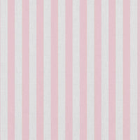 Liliana Peony-WHT - white fabric with pink striped pattern 