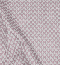 Kira Peony - Curtain fabric with Pink botanical print