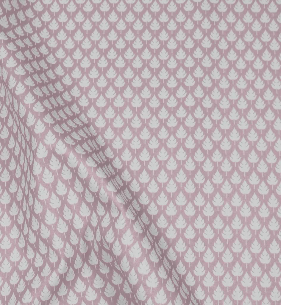 Kira Peony - Curtain fabric with Pink botanical print