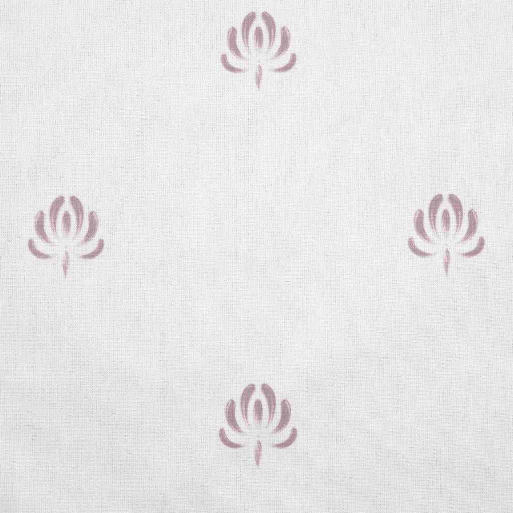 Sarianna Peony - Curtain fabric with Pink abstract print