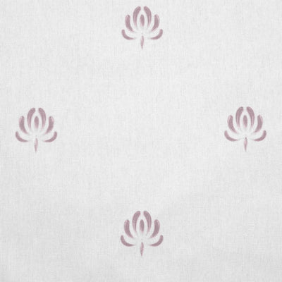 Sarianna Peony - Curtain fabric with Pink abstract print
