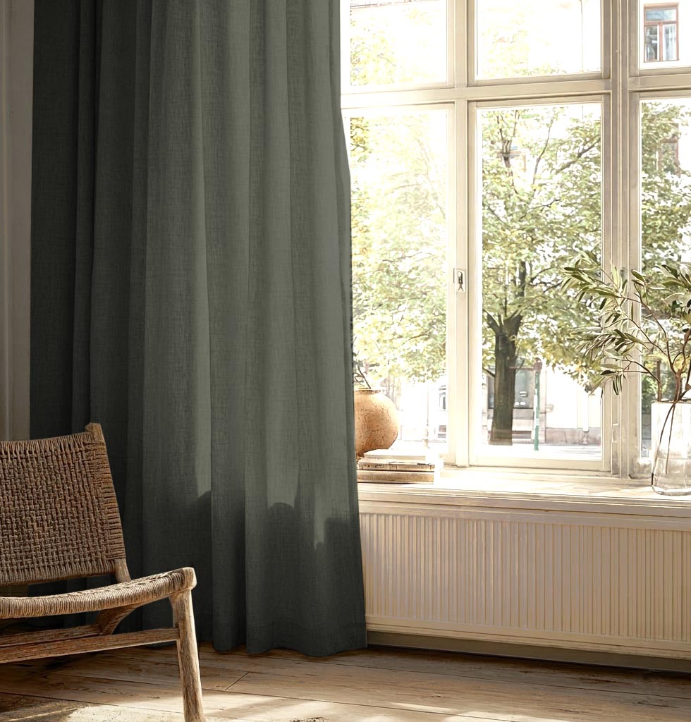 Perla Grey Asphalt Bettvolant